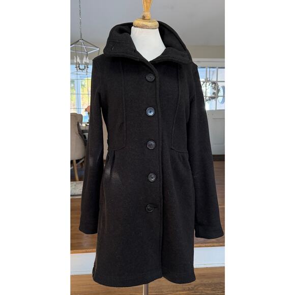 Patagonia Women’s Better Sweater Long Coat Gray Button Front Jacket Medium - Picture 2 of 16